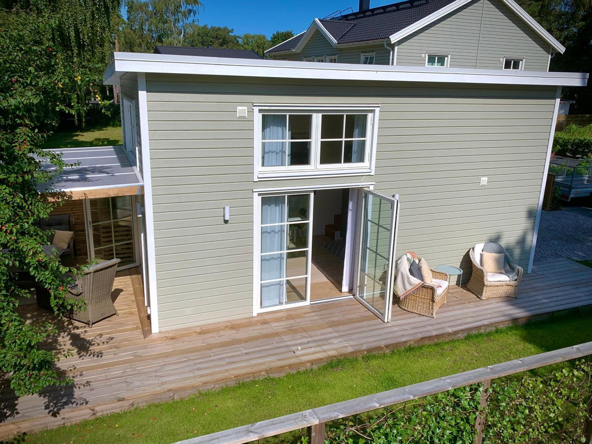 Strandnaera, Pergola, P-Plats I Hoellviken Eksteriør billede